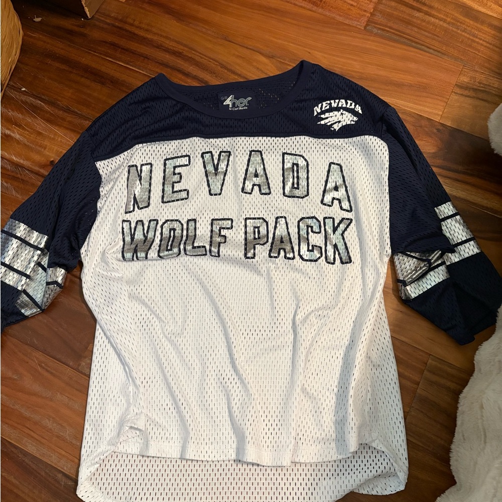 Like new Nevada‎ Wolf Pack Mesh Jersey size Large UN (48)